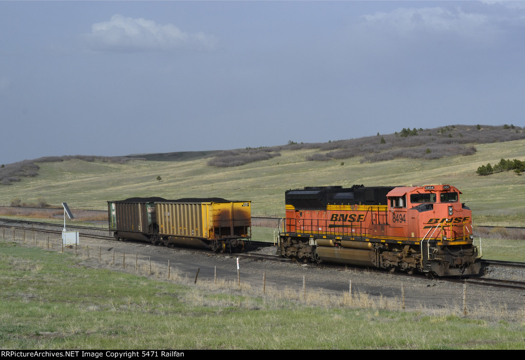 The Spruce Helper - BNSF 8494